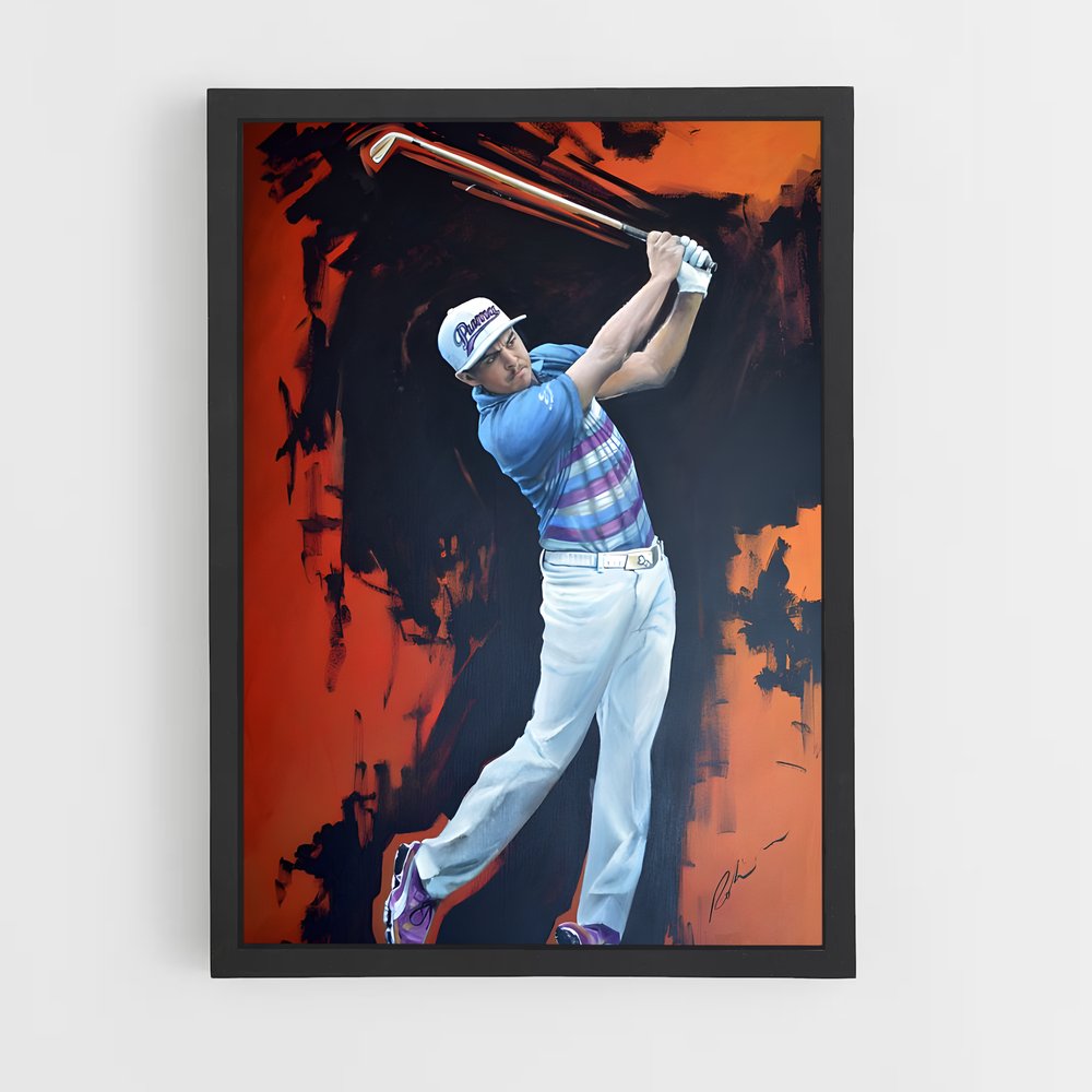 Poster Rickie fowler – affiche Golf (vue 2)